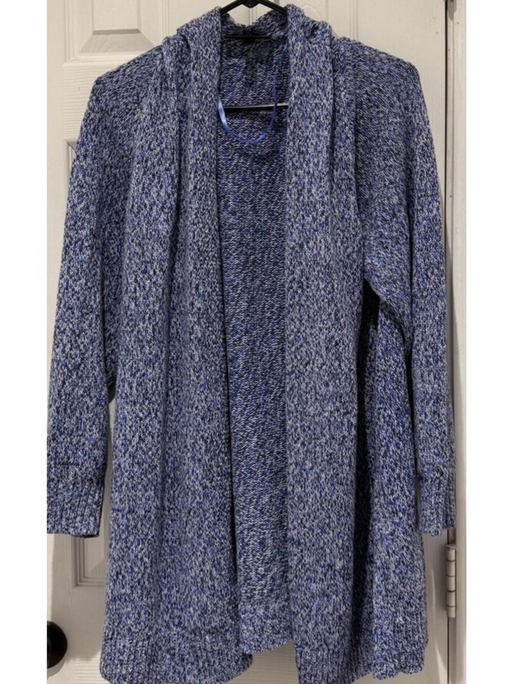 Lane Bryant Blue Marled Cardigan Sweater Size 18/20